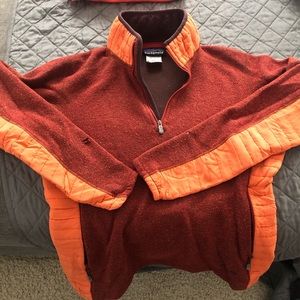 Patagonia half zip jacket-size medium